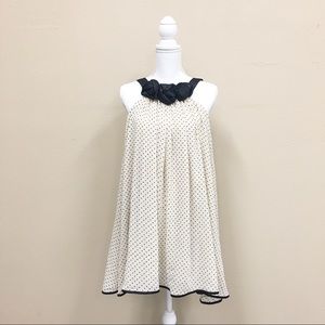 Cream Polka Dot Dress